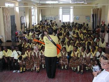 School Assembly in Grenada
