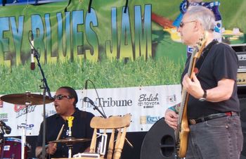 Special Guest, Dave Foret  & Gregg at the Greeley Blues Jam
