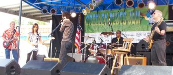 Tearin' Up the Stage at the 2009 Greeley Blues Jam
