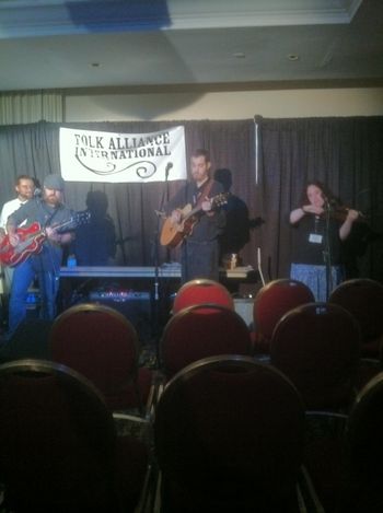 Live at Folk Alliance in Memphis, February 2012
