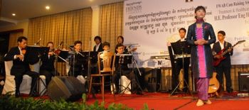 Bosba Band at the Fund Raising for Angkor Children Hospital
