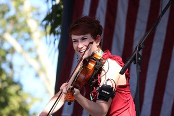 Rose at Indy Irish Fest (photo courtesy of Pete McKinney)
