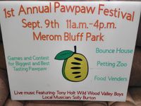 1st Annual Pawpaw Festival