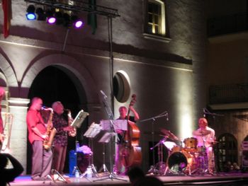 with the Lee Konitz Band - Spain
