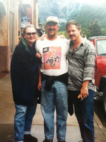 Nancy King, TW, Steve Christofferson - Telluride Jazz Fest
