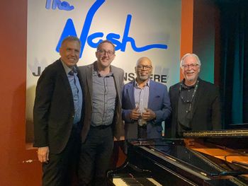 with Chuck Redd, Angelo Versace, & Lewis Nash @ The Nash in Phoenix, AZ 2022
