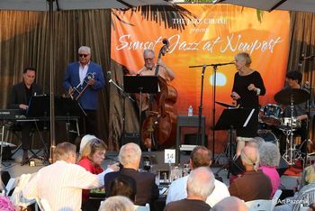 Joe Bagg, Dan Barrett, TW, Rebecca Kilgore, Dave Tull - Jazz at Newport Beach, CA
