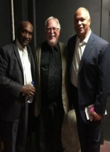 with Bobby Floyd and Byron Stripling after a great week at the OFAM Festival
