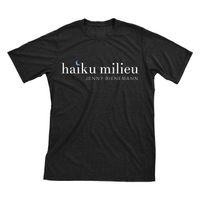 Uni, black, classic short-sleeved Haiku Milieu t-shirt