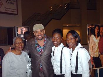 Sis Watkins, Byron Cage and the Mime Sisters of Dallas
