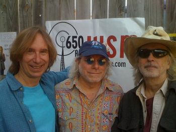 PB, Buddy Miller and Gurf Morlix. Future Bandmates?
