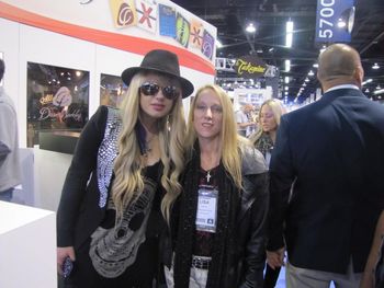 With Orianthi
