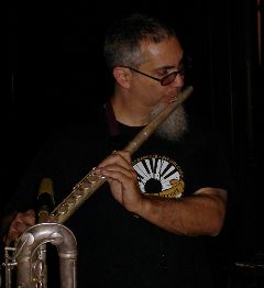 Erik Lawrence - the brilliant flutist and sax player who plays on Brazilliance and SuperString Theory Goes To Senegal

