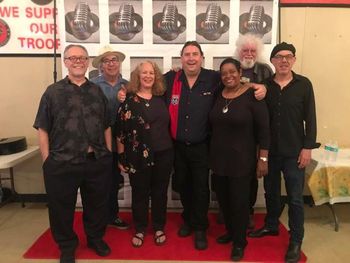 Sharing the Red Carpet Nite Train with Thomasina Winslow at Capital District Original Music Awards
