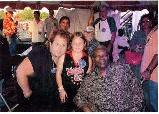 B.B. King & Danielle Demmer at New Orleans Jazz Festival
