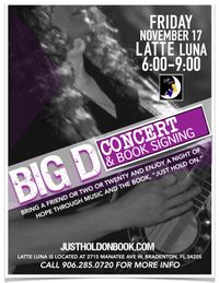 Big D Concert & Book Signing!