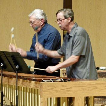 Gordon and Bill Cahn during ragtime selections.
