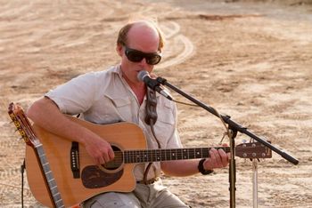 Tom singing Slade wedding at Galveston, TX Crystal Beach Keep them skeeters away! The buzz at the beach...
