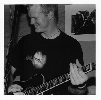 Solo Acoustic at La Tazza in Manayunk circa 1999
