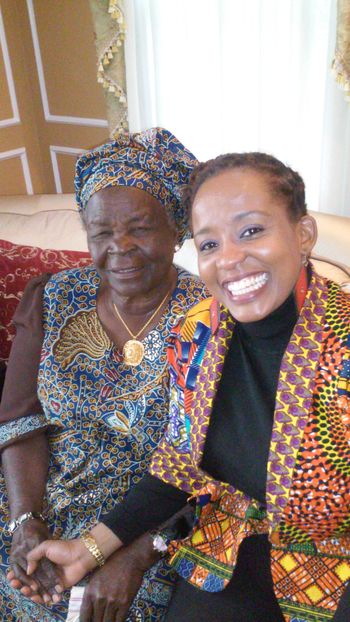 Mama Sarah Obama. President Obama's Grandmother
