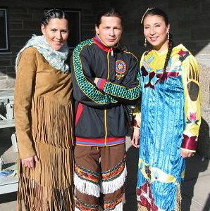 2007 National Aboriginal Achievement Awards with Dallas Arcand, and Lisa Odjig
