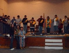 Yakama Tribal School in Toppenish, Wash. The boys n girls honoured me with a b-day song and nailed i
