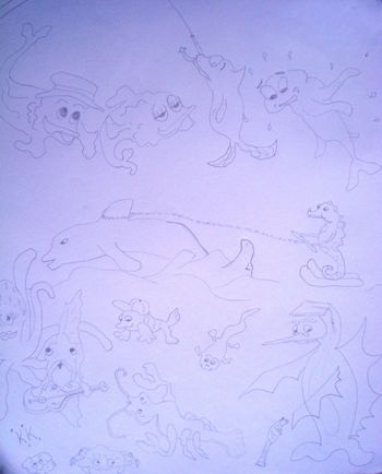 055 Underwater Cartoons
