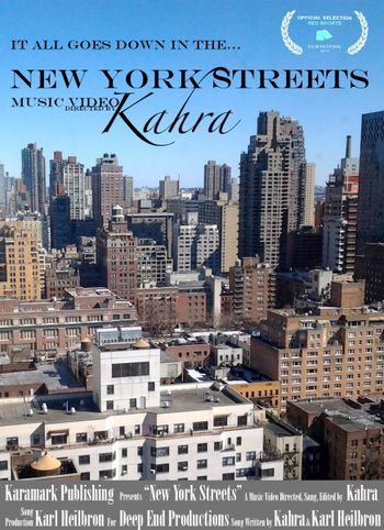 New York Streets Music Video Poster An Official Selection in the Red Shorts Film Festival 2014
