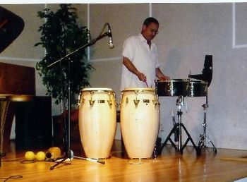 Henry Jimenez-percussionist extraordinaire
