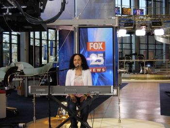 4-10-08: Sounc Check @ FOX 25 Morning News (Boston, MA)
