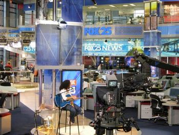 4-10-08: In Between Commercial Breaks @ FOX 25 Morning News (Boston, MA)
