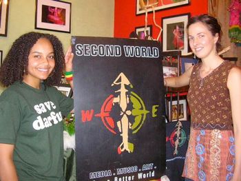 9-1-07: Me with Valerie of Second World @ The New England Culture Fest 2007 (Lowell, MA)
