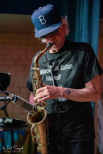 Gus Mancini & Sonic Soul at the Pearl Moon, Woodstock, NY featuring: Gus Mancini; Sax 3 of 8 3 of 8
