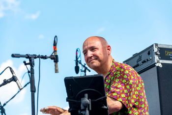 Photo 9 of 9 Michael Benedict & JazzVIBES at 2021 Albany Jazz Festival: Pete and I Trading
