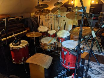 Photo 8 of 11 2nd Half of Warden & Co. Recording: My NEW Billy Blast Custom Kit 1
