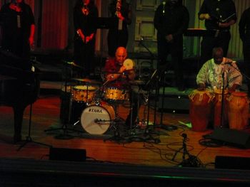 Planet Light Concert at Troy Savings Bank Music Hall 3 of 6 Playing Kanjira (The Beautiful South Indian Frame Drum)
