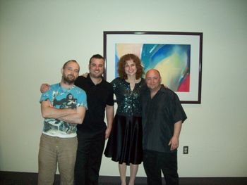 Patsy O'Brien, Matt Mancuso, Cathie Ryan, Me: CRB
