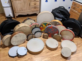 My Frame Drum Family
