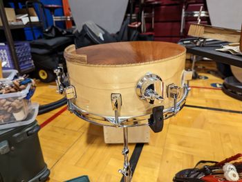 My beautiful custom Cajon Snare by Ken Lovelett and America Percussion Company 5 of 5
