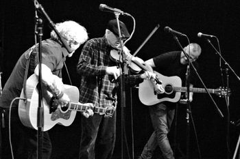 The Mckrells "In Concert" Strand Theater 1 of 12 - L to R Kevin Mckrell, Frank Orcini, Peter Pashoukos
