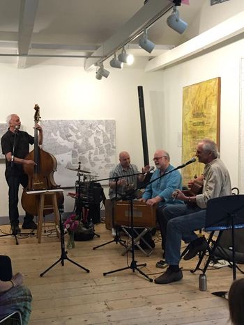 Spirit Brothers meditation concert at Unison with Robert Bard: Bass, Ned Leavitt: Harmonium / Vocal and Joseph Jastrab: Guitar / Vocals 1 of 2
