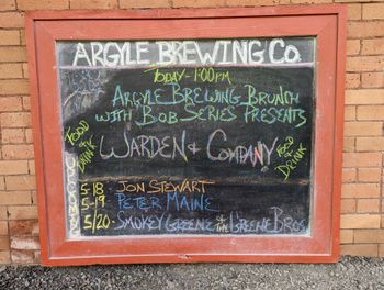 Warden and Co. at the Argyle Brewing Company 2 of 6
