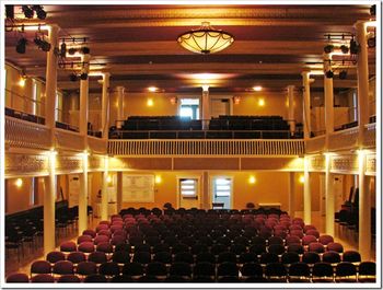 Clayton Opera House View from the Stage What a pleasure it was to perform for a full house with the Seth Warden Trio / Seth & The Moody Melix performing our children and family concert
