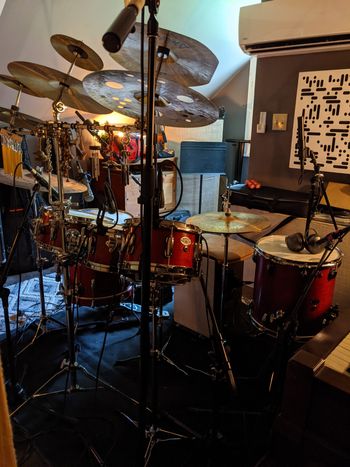 Photo 10 of 11 2nd Half of Warden & Co. Recording: My NEW Billy Blast Custom Kit 3
