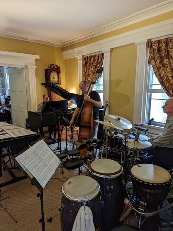 Historic Beattie-Powers Place - Michael Benedict & Jazz Vibes - In Concert 12 of 19 - Dave Gleason and Mike Lawrence
