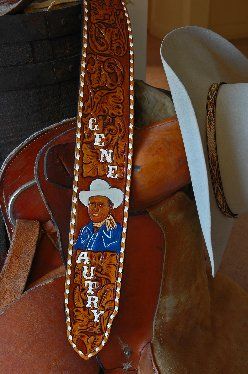 The Gene Autry strap for Willie Nelson
