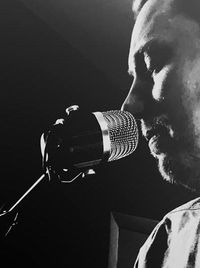 Dan Darrah at Fitzgeralds Sidebar Stage with his band