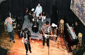Tracy and the Native Blues band. BB Kings Club, LA
