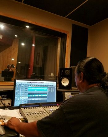 Big Rock Studios Mixing down
