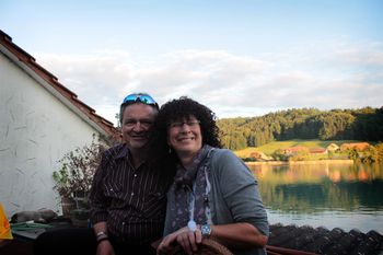 Tony and Marga at the Lake Party
